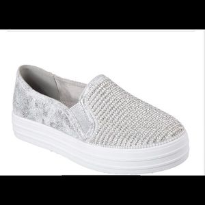 Shiny dancer sketcher slip on